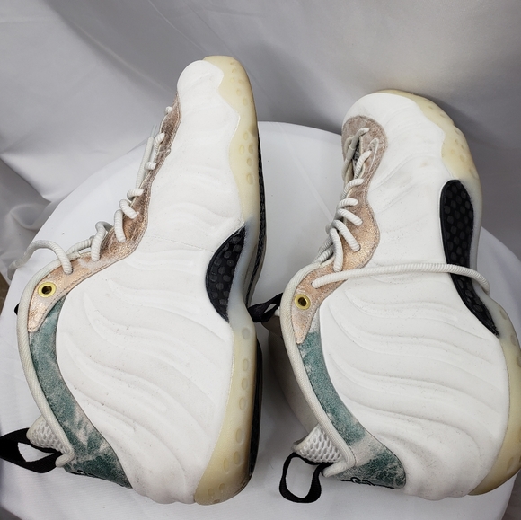 AUTHENTIC NIKE AIR ONE FOAMPOSITE SUMMIT WHITE MARBLE SIZE 9 AA3983-101 - Picture 7 of 9